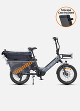 cargobike longtail engwe le20 with storage case