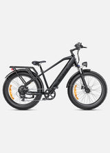 a black engwe e26 fat wheel electric bike