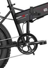 engwe ep-2 pro electric bike cranks and pedals